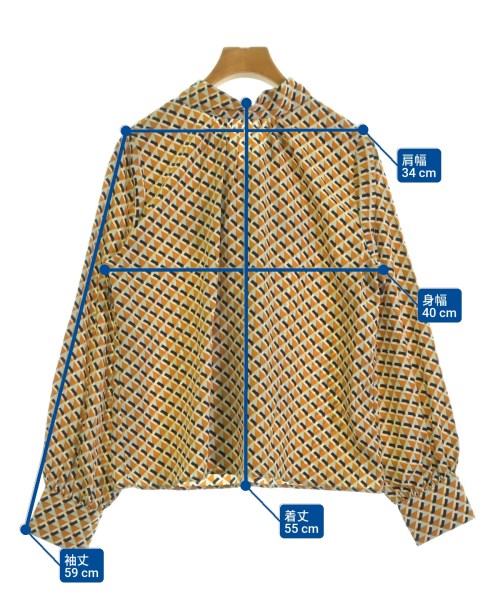 BARNEYS NEWYORK（バーニーズニューヨーク）ブラウス ベージュ サイズ:38(M位) レディース/2200671015046