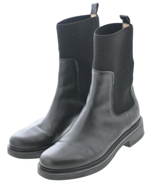 BARNEYS NEWYORK(バーニーズニューヨーク)ブーツ 黒 サイズ:EU37(23.5cm位)/2200676803488
