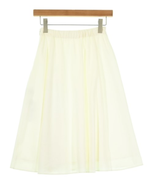 BARNEYS NEWYORK（バーニーズニューヨーク）ひざ丈スカート 白 サイズ:36(S位) レディース/2200694092031