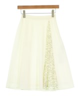 BARNEYS NEWYORK（バーニーズニューヨーク）ひざ丈スカート 白 サイズ:36(S位) レディース/2200694092031
