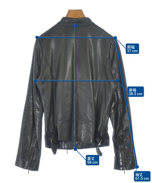 BARNEYS NEWYORK（バーニーズニューヨーク）ライダース 黒 サイズ:36(S位) レディース/2200694559091