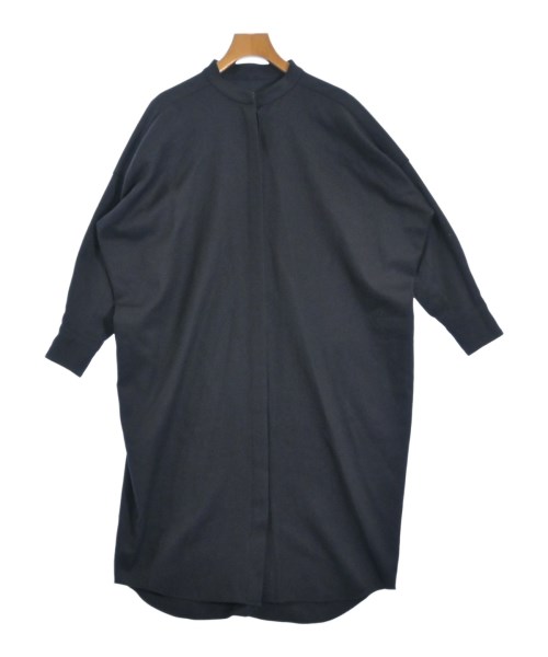 BARNEYS NEWYORK(バーニーズニューヨーク)シャツワンピース 紺 サイズ:F/2200649180073