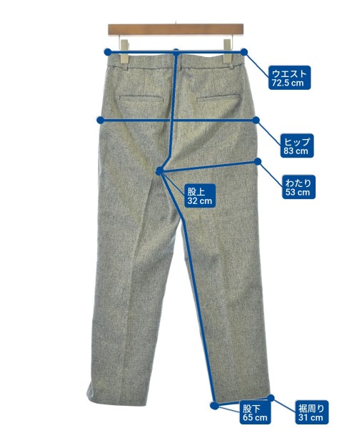 BARNEYS NEWYORK（バーニーズニューヨーク）スラックス グレー サイズ:40(M位) レディース/2200657047115