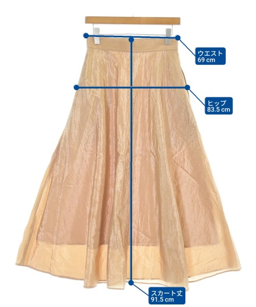 BARNEYS NEWYORK（バーニーズニューヨーク）ロング・マキシ丈スカート ピンク サイズ:40(M位) レディース/2200654593080