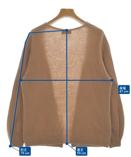 BARNEYS NEWYORK（バーニーズニューヨーク）カーディガン ベージュ サイズ:F レディース/2200656373079