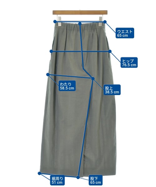 BARNEYS NEWYORK（バーニーズニューヨーク）スラックス グレー サイズ:36(S位) レディース/2200715229026