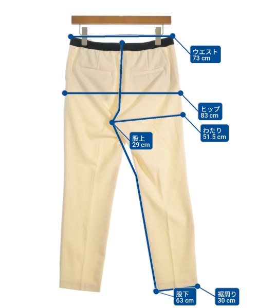 BARNEYS NEWYORK（バーニーズニューヨーク）スラックス 白 サイズ:40(M位) レディース/2200712473088