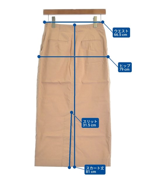 BARNEYS NEWYORK（バーニーズニューヨーク）ロング・マキシ丈スカート ベージュ サイズ:38(M位) レディース/2200643264014