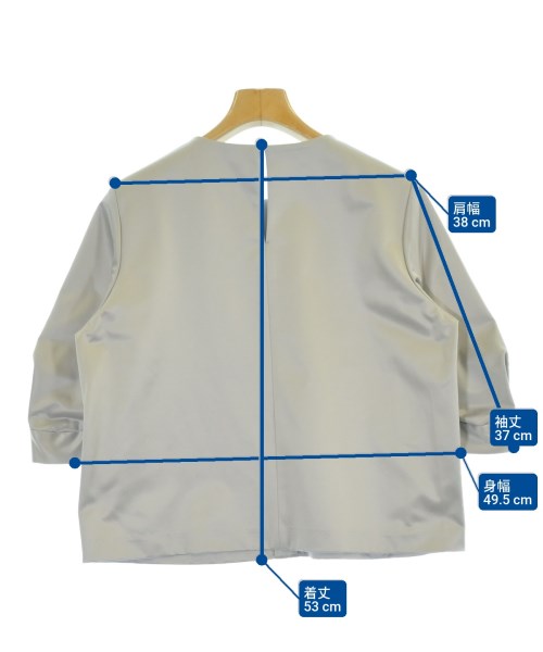 BARNEYS NEWYORK（バーニーズニューヨーク）ブラウス グレー サイズ:38(M位) レディース/2200639150130