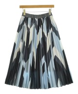 BARNEYS NEWYORK（バーニーズニューヨーク）ひざ丈スカート 青 サイズ:38(M位) レディース/2200647848050