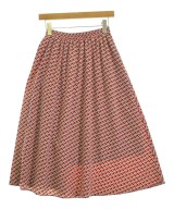 BARNEYS NEWYORK（バーニーズニューヨーク）ひざ丈スカート 赤 サイズ:38(M位) レディース/2200647848067