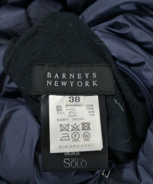 BARNEYS NEWYORK（バーニーズニューヨーク）ダウンジャケット/ダウンベスト 紺 サイズ:38(M位) レディース/2200648201014