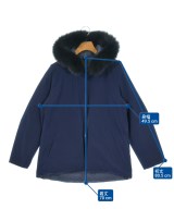 BARNEYS NEWYORK（バーニーズニューヨーク）ダウンジャケット/ダウンベスト 紺 サイズ:38(M位) レディース/2200648201014