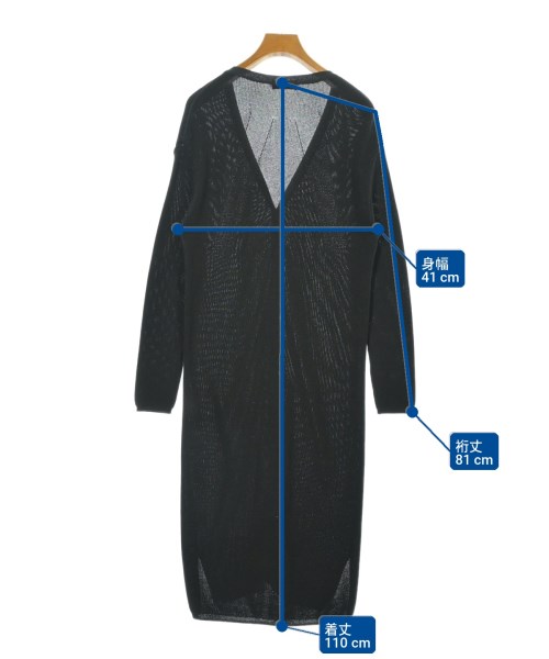 BARNEYS NEWYORK（バーニーズニューヨーク）カーディガン 黒 サイズ:38(M位) レディース/2200704427051