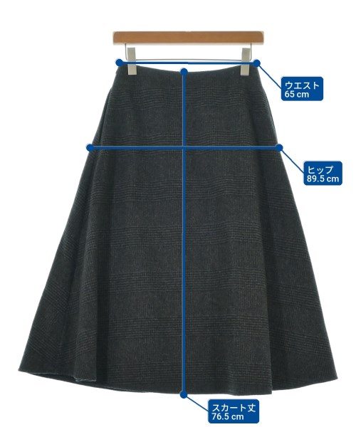 BARNEYS NEWYORK（バーニーズニューヨーク）ロング・マキシ丈スカート グレー サイズ:38(M位) レディース/2200706868210