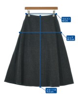 BARNEYS NEWYORK（バーニーズニューヨーク）ロング・マキシ丈スカート グレー サイズ:38(M位) レディース/2200706868210