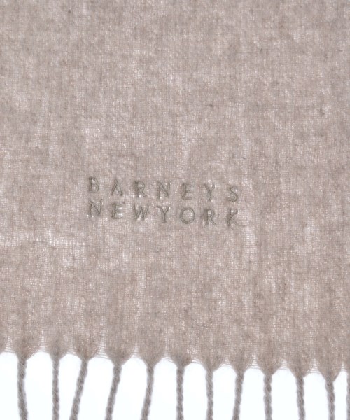 BARNEYS NEWYORK（バーニーズニューヨーク）マフラー ベージュ サイズ:- レディース/2200664299088