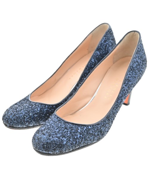 BARNEYS NEWYORK(バーニーズニューヨーク)パンプス 紺 サイズ:EU36(22.5cm位)/2200666470294