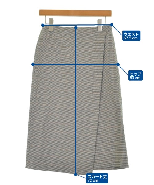 BARNEYS NEWYORK（バーニーズニューヨーク）ロング・マキシ丈スカート 茶 サイズ:38(M位) レディース/2200726440052