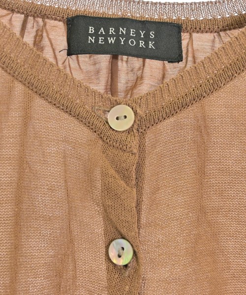 BARNEYS NEWYORK（バーニーズニューヨーク）カーディガン 茶 サイズ:F レディース/2200730705192