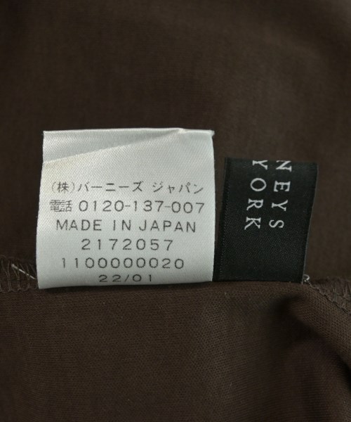 BARNEYS NEWYORK（バーニーズニューヨーク）Tシャツ・カットソー 茶 サイズ:F レディース/2200717311071