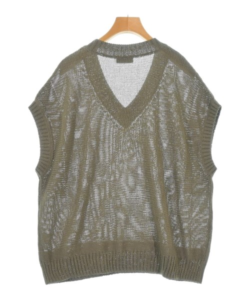 BARNEYS NEWYORK（バーニーズニューヨーク）ベスト カーキ サイズ:F レディース/2200720266054