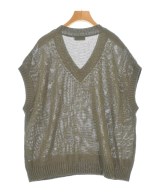 BARNEYS NEWYORK（バーニーズニューヨーク）ベスト カーキ サイズ:F レディース/2200720266054