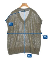 BARNEYS NEWYORK（バーニーズニューヨーク）ベスト カーキ サイズ:F レディース/2200720266054