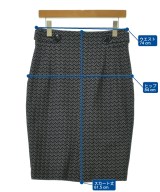 BARNEYS NEWYORK（バーニーズニューヨーク）ひざ丈スカート 紺 サイズ:40(M位) レディース/2200728234062
