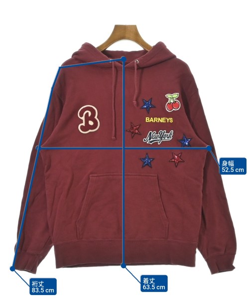 BARNEYS NEWYORK（バーニーズニューヨーク）パーカー 赤 サイズ:-(M位) レディース/2200679225027