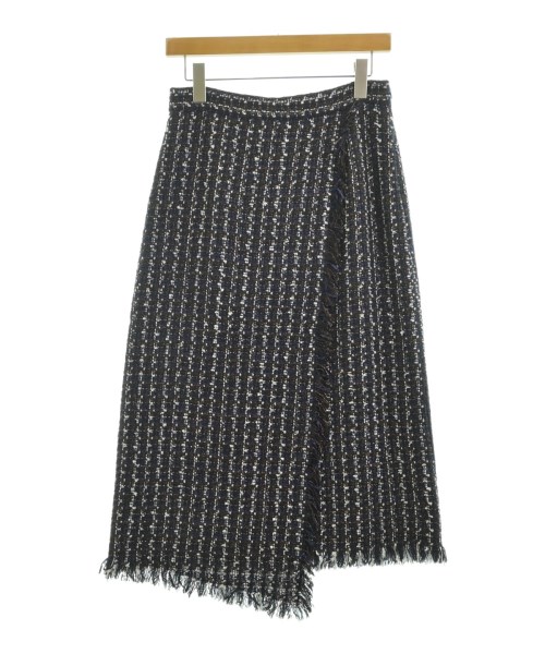 BARNEYS NEWYORK(バーニーズニューヨーク)ロング・マキシ丈スカート 紺 サイズ:40(M位)/2200679190219