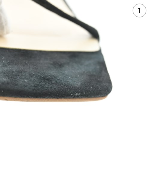 BARNEYS NEWYORK（バーニーズニューヨーク）サンダル 黒 サイズ:EU36 1/2(23cm位) レディース/2200688276089