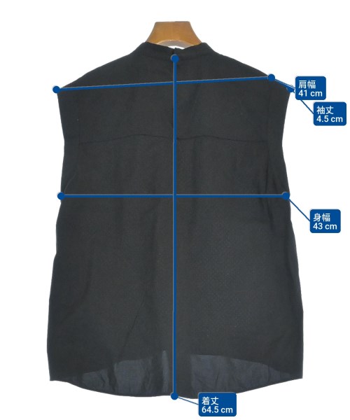 TOMORROWLAND（トゥモローランド）ブラウス 黒 サイズ:36(S位) レディース/2200636019096