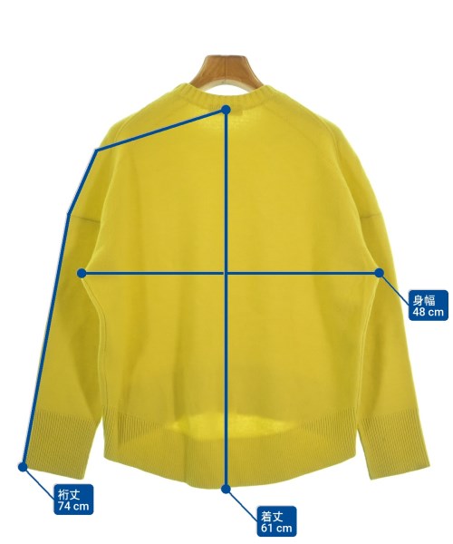 TOMORROWLAND（トゥモローランド）ニット・セーター 黄 サイズ:S レディース/2200636937017