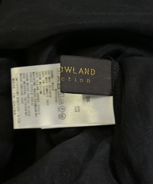 TOMORROWLAND（トゥモローランド）ブラウス 黒 サイズ:36(S位) レディース/2200631276043