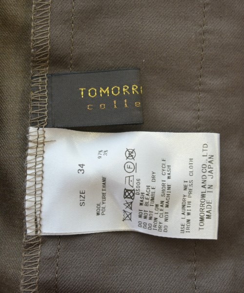 TOMORROWLAND（トゥモローランド）その他 茶 サイズ:34(XS位) レディース/2200637671057