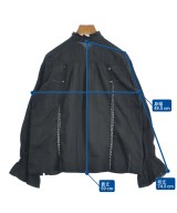 TOMORROWLAND（トゥモローランド）カジュアルシャツ 黒 サイズ:36(S位) レディース/2200637995047