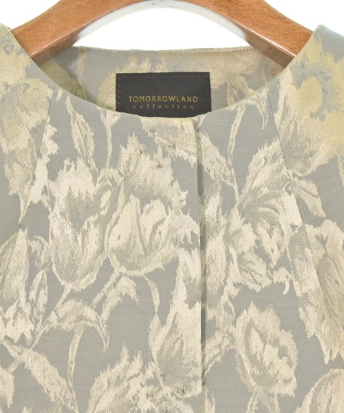 TOMORROWLAND（トゥモローランド）カジュアルジャケット グレー サイズ:36(S位) レディース/2200638642025