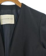 TOMORROWLAND（トゥモローランド）ノーカラージャケット 紺 サイズ:36(S位) レディース/2200631667117