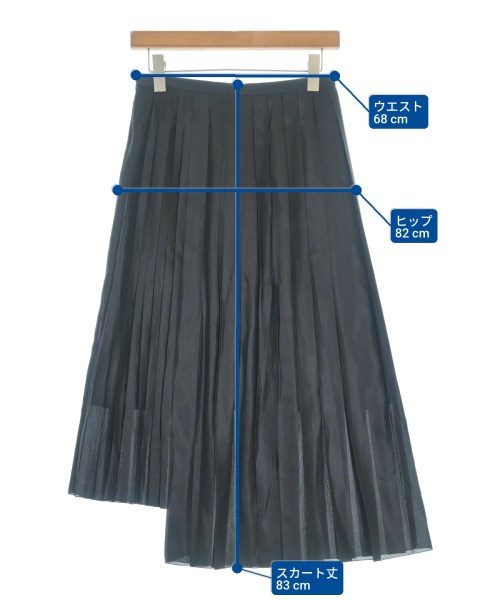 TOMORROWLAND（トゥモローランド）ロング・マキシ丈スカート 黒 サイズ:36(S位) レディース/2200643136083