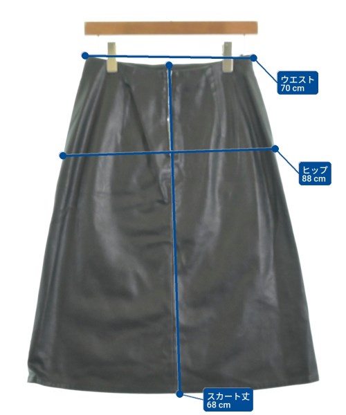 TOMORROWLAND（トゥモローランド）ロング・マキシ丈スカート 黒 サイズ:36(S位) レディース/2200621588040