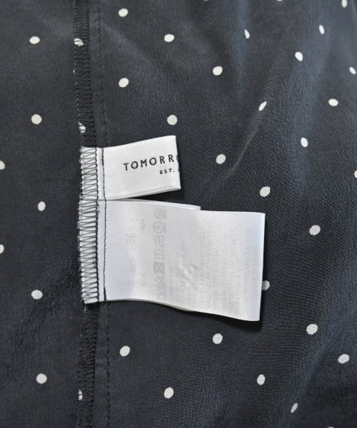 TOMORROWLAND（トゥモローランド）ブラウス 黒 サイズ:36(S位) レディース/2200622081069