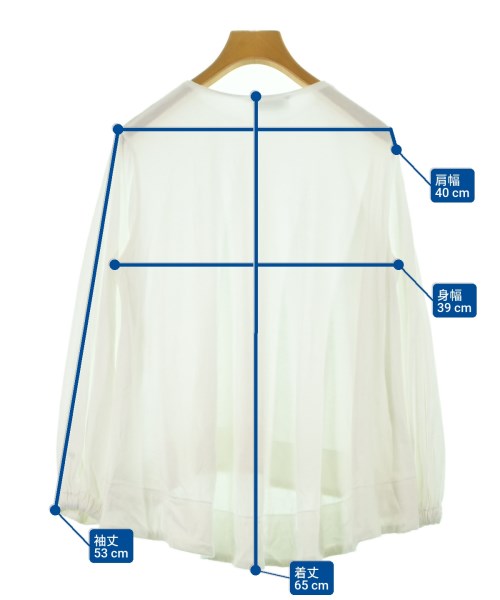 TOMORROWLAND（トゥモローランド）Tシャツ・カットソー 白 サイズ:S レディース/2200619527020