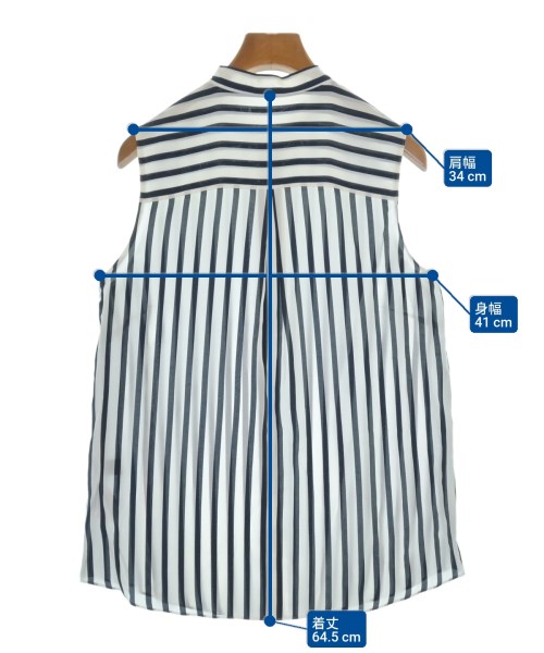 TOMORROWLAND collection（トゥモローランドコレクション）ブラウス 白 サイズ:36(S位) レディース/2200616728246