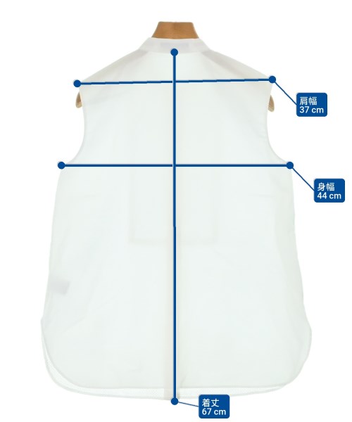 TOMORROWLAND（トゥモローランド）カジュアルシャツ 白 サイズ:36(S位) レディース/2200624328032