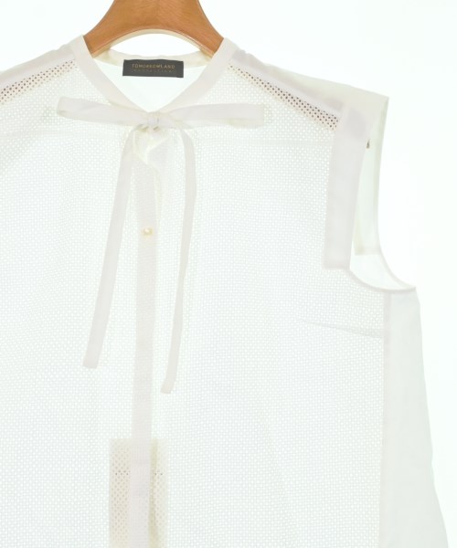 TOMORROWLAND（トゥモローランド）カジュアルシャツ 白 サイズ:36(S位) レディース/2200624328049