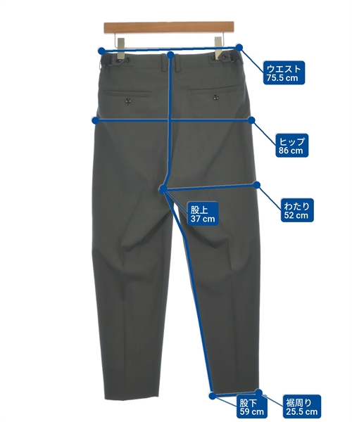 TOMORROWLAND（トゥモローランド）スラックス グレー サイズ:XS レディース/2200617293071