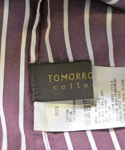 TOMORROWLAND（トゥモローランド）カジュアルシャツ 紫 サイズ:36(S位) レディース/2200617318040