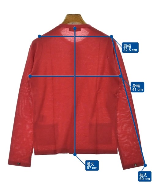 TOMORROWLAND（トゥモローランド）カーディガン 赤 サイズ:S レディース/2200616873212