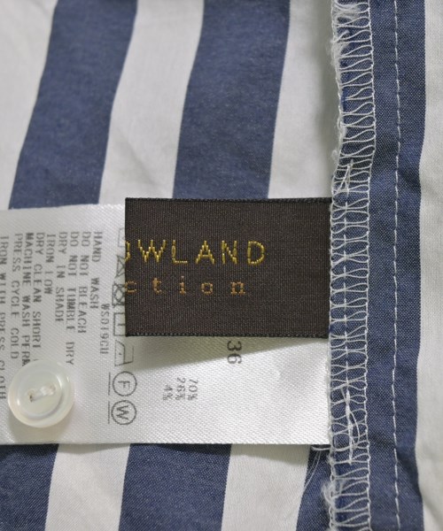 TOMORROWLAND collection（トゥモローランドコレクション）カジュアルシャツ 紺 サイズ:36(S位) レディース/2200617678021